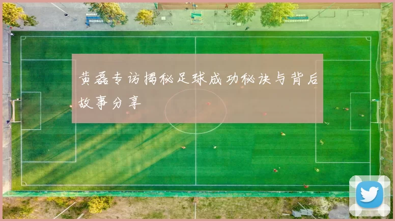 黄磊专访揭秘足球成功秘诀与背后故事分享
