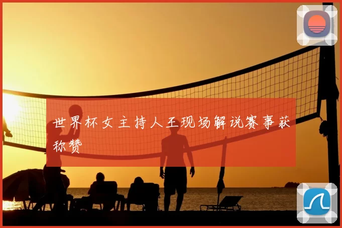 世界杯女主持人王现场解说赛事获称赞