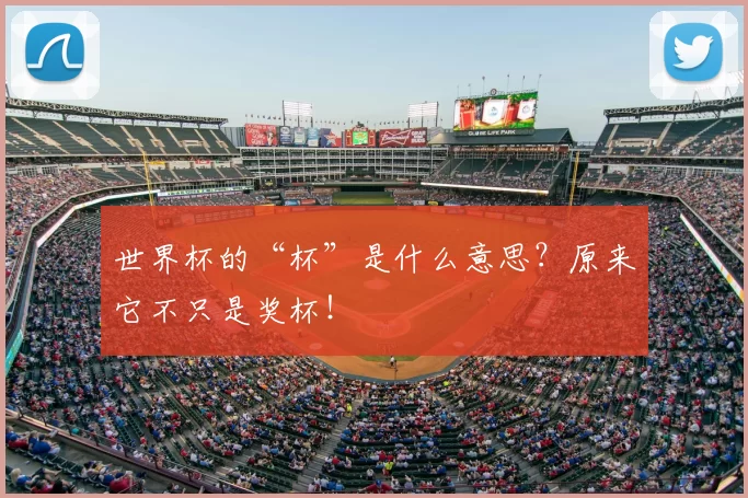 世界杯的“杯”是什么意思？原来它不只是奖杯！