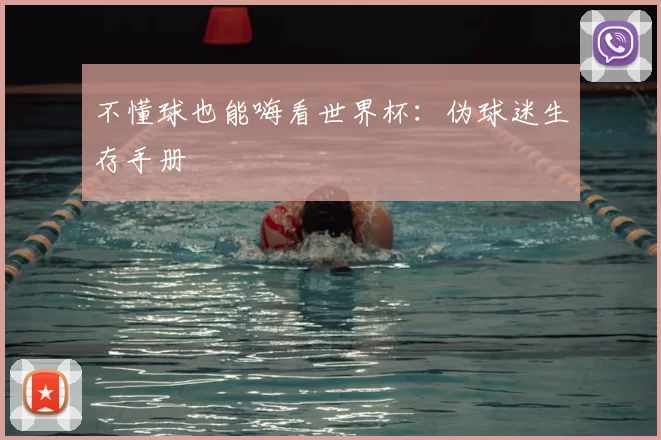 不懂球也能嗨看世界杯：伪球迷生存手册